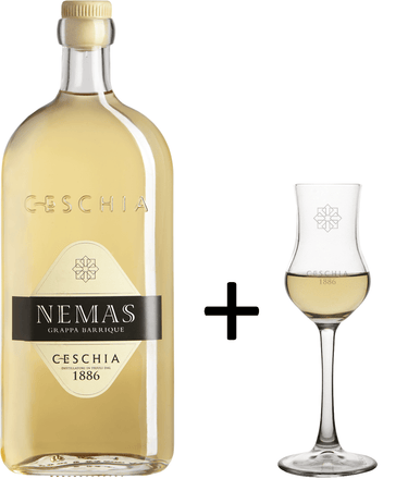 Grappa Nemas Barrique in Confezione Regalo - Ceschia - Rosato Vini
